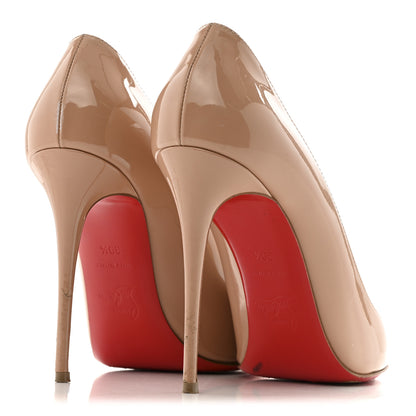 Christian Louboutin Patent So Kate 100 Pumps 39.5 Nude 5 of 11