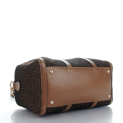 Gucci Monogram Canvas Medium Joy Boston Brown 4 of 9
