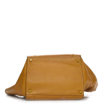 Celine Supple Calfskin Medium Phantom Luggage Curry 4 of 14