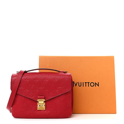 Louis Vuitton Empreinte Pochette Metis Scarlet 16 of 16