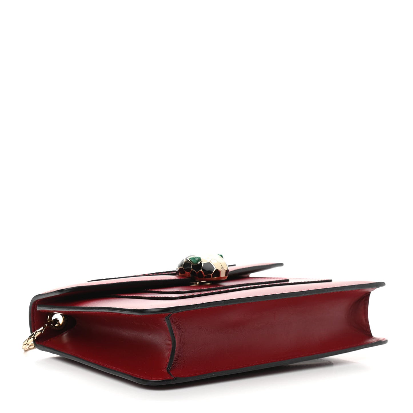 Calfskin Serpenti Forever Crossbody Bag Ruby Red