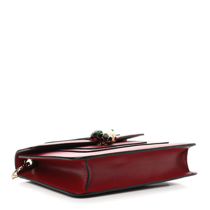 Bulgari Calfskin Serpenti Forever Crossbody Bag Ruby Red 3 of 13