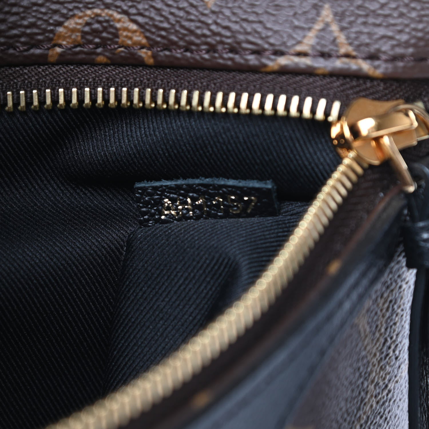 Louis Vuitton Monogram Tournelle PM Black 7 of 10