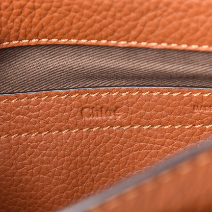 Chloe Calfskin Mini Marcie Round Crossbody Bag Tan 6 of 11