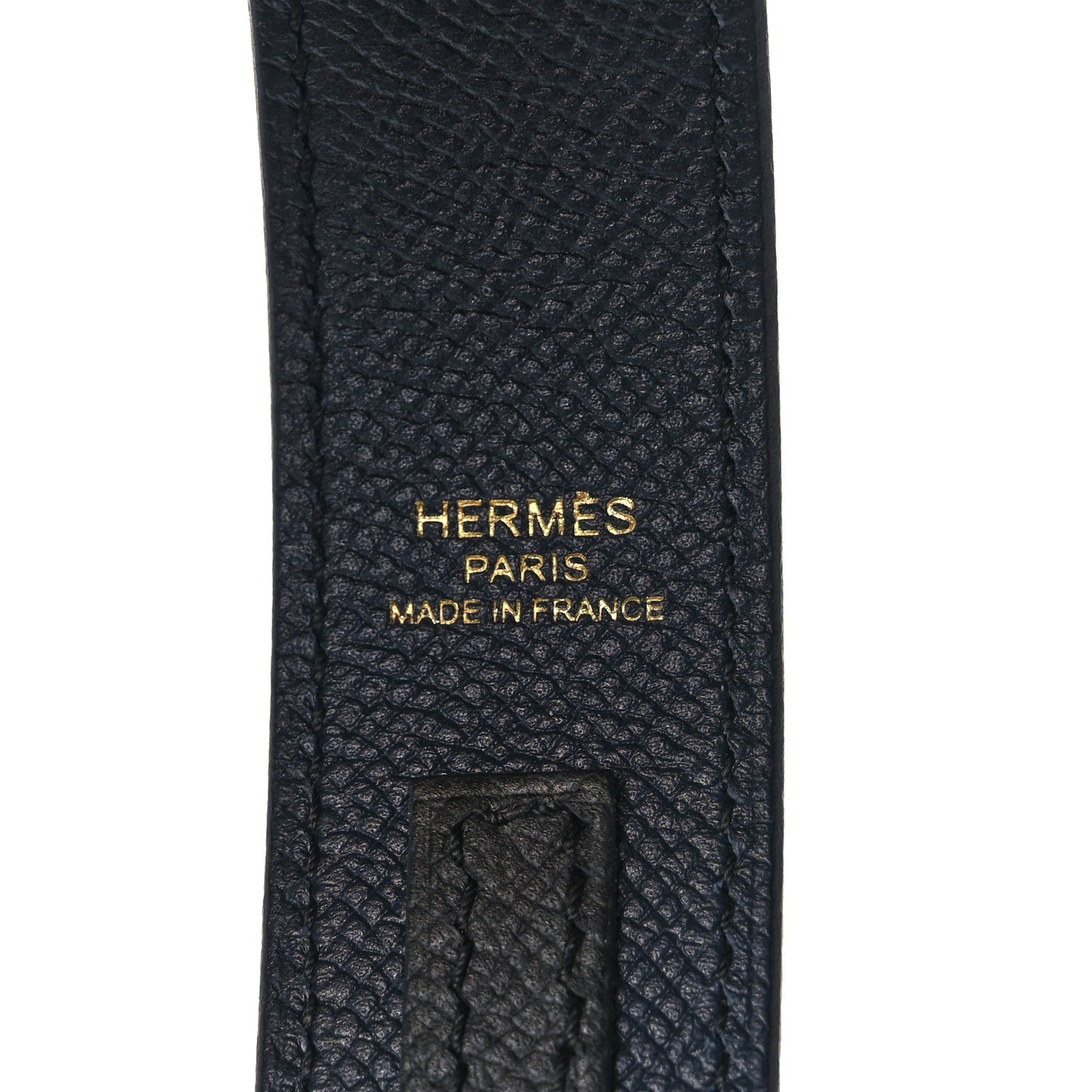 Epsom 30mm Tressage Au Galop Shoulder Strap Bleu Indigo Anemone