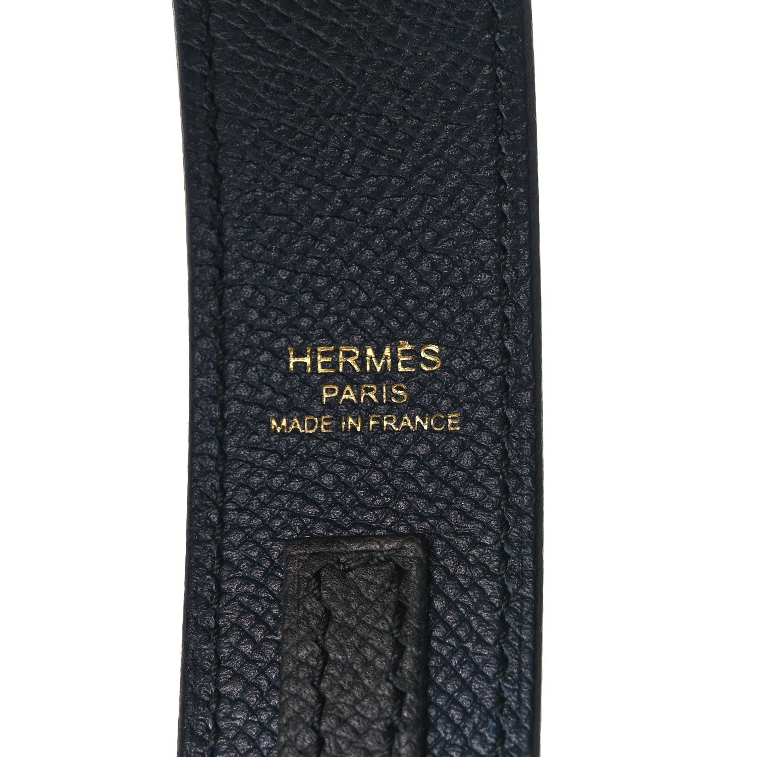 Hermes Epsom 30mm Tressage Au Galop Shoulder Strap Bleu Indigo Anemone 4 of 6
