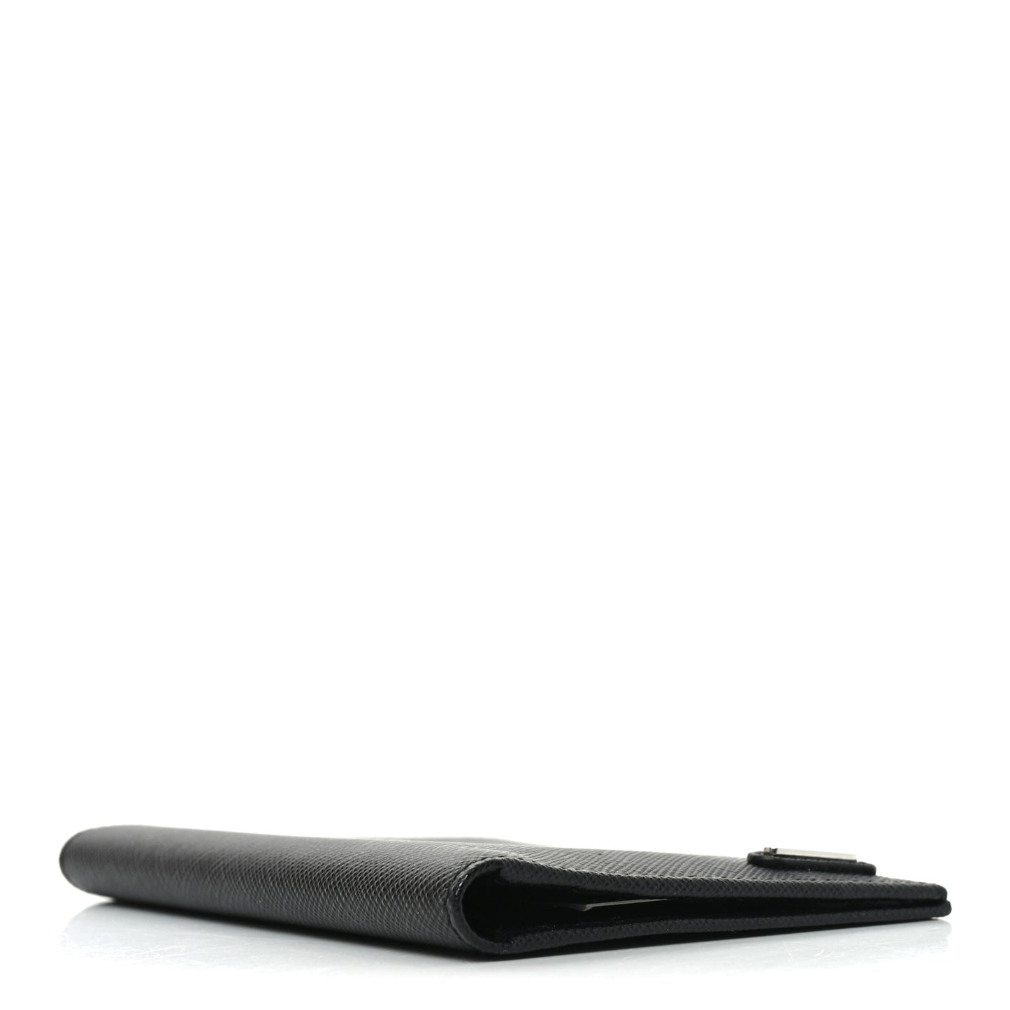 Saffiano Passport Holder Black