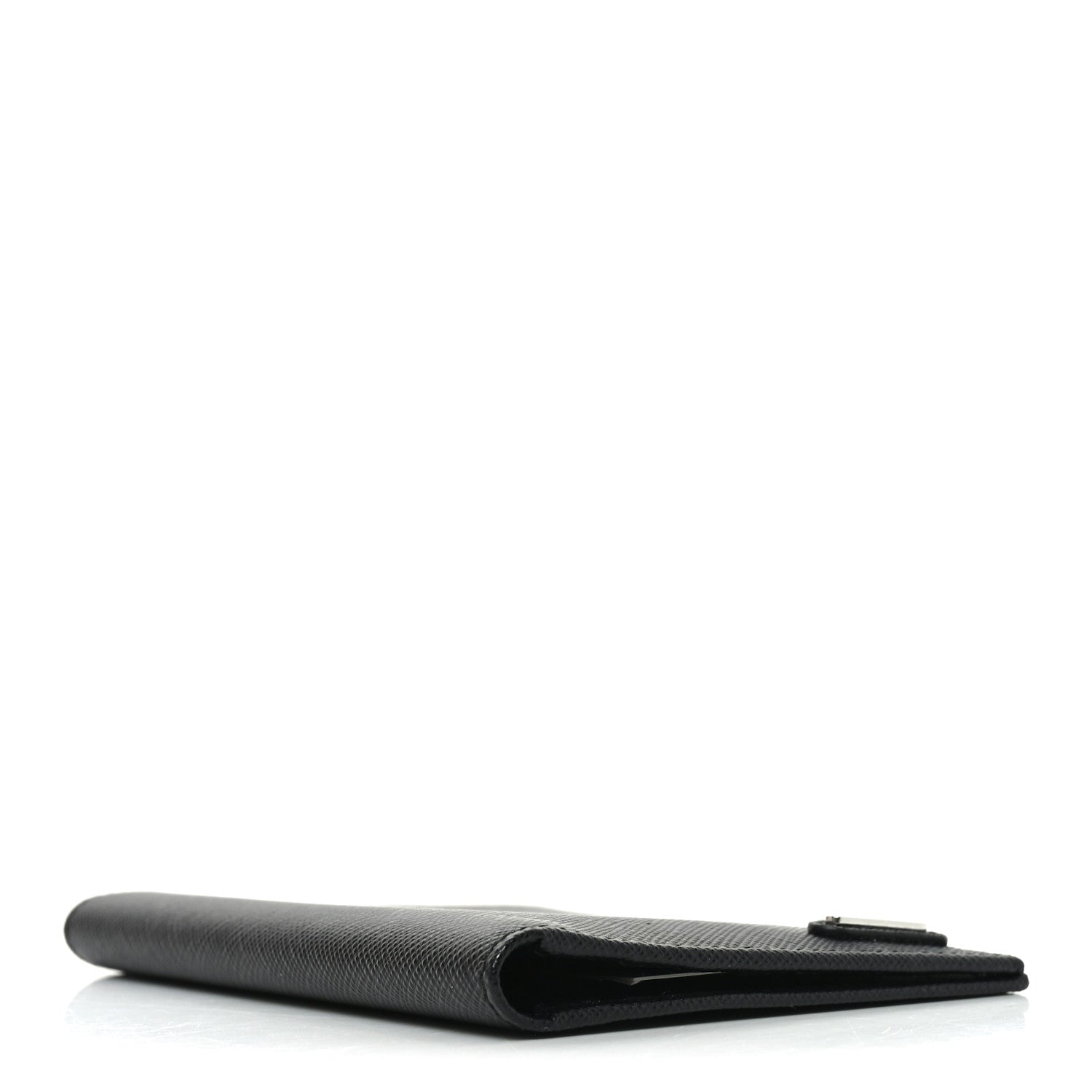 Prada Saffiano Passport Holder Black 4 of 6