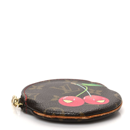 Louis Vuitton Monogram Cerises Round Coin Purse 4 of 7