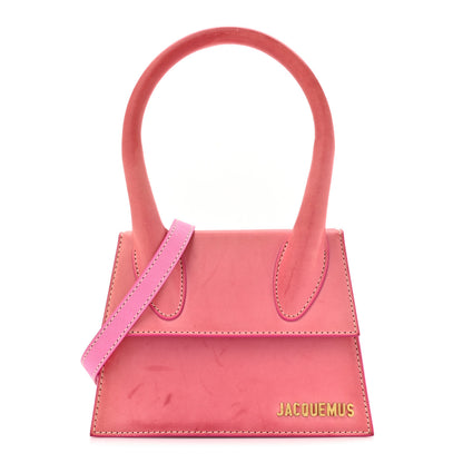 Jacquemus Nubuck Le Chiquito Moyen Pink 1 of 13