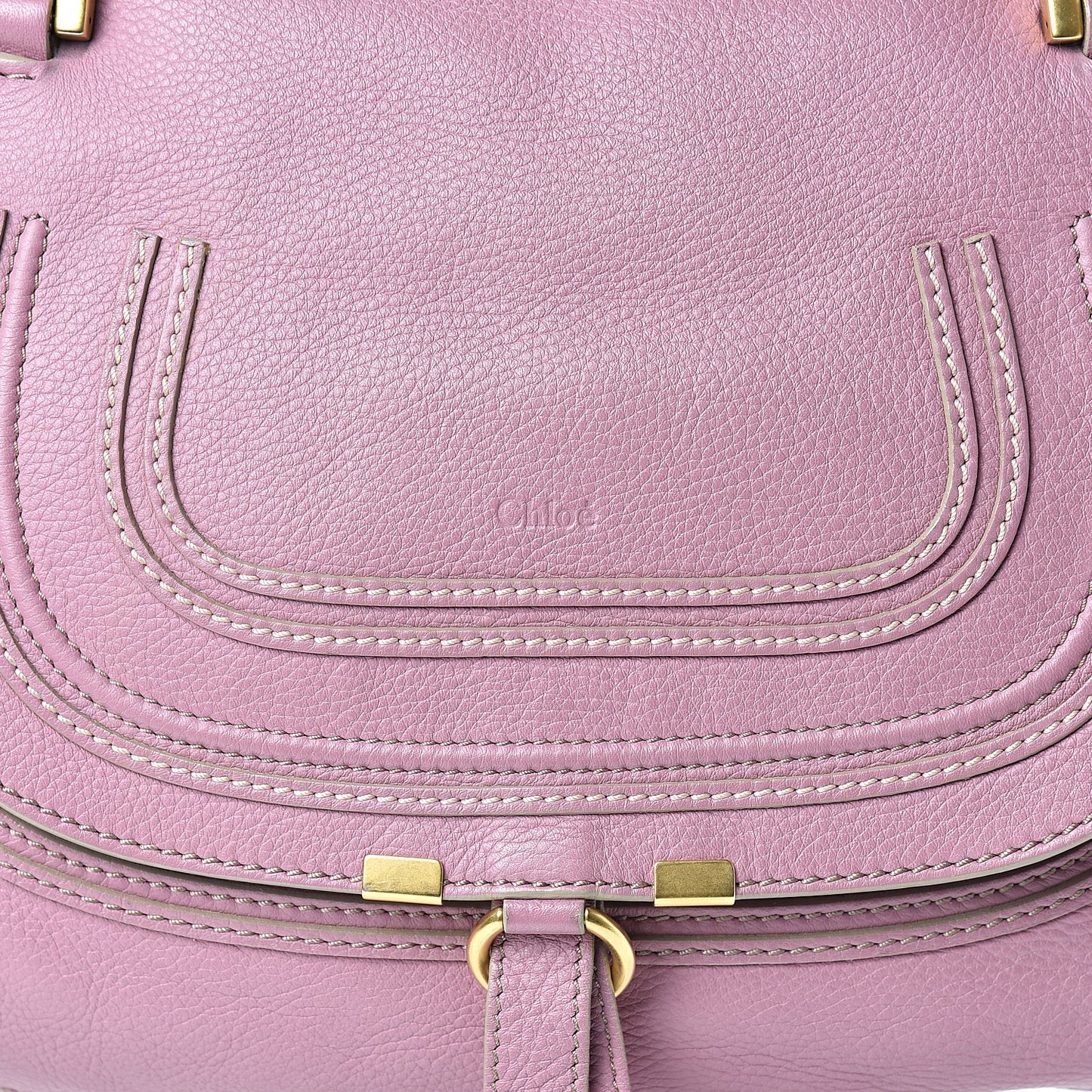 Calfskin Medium Marcie Satchel Velvet Mauve