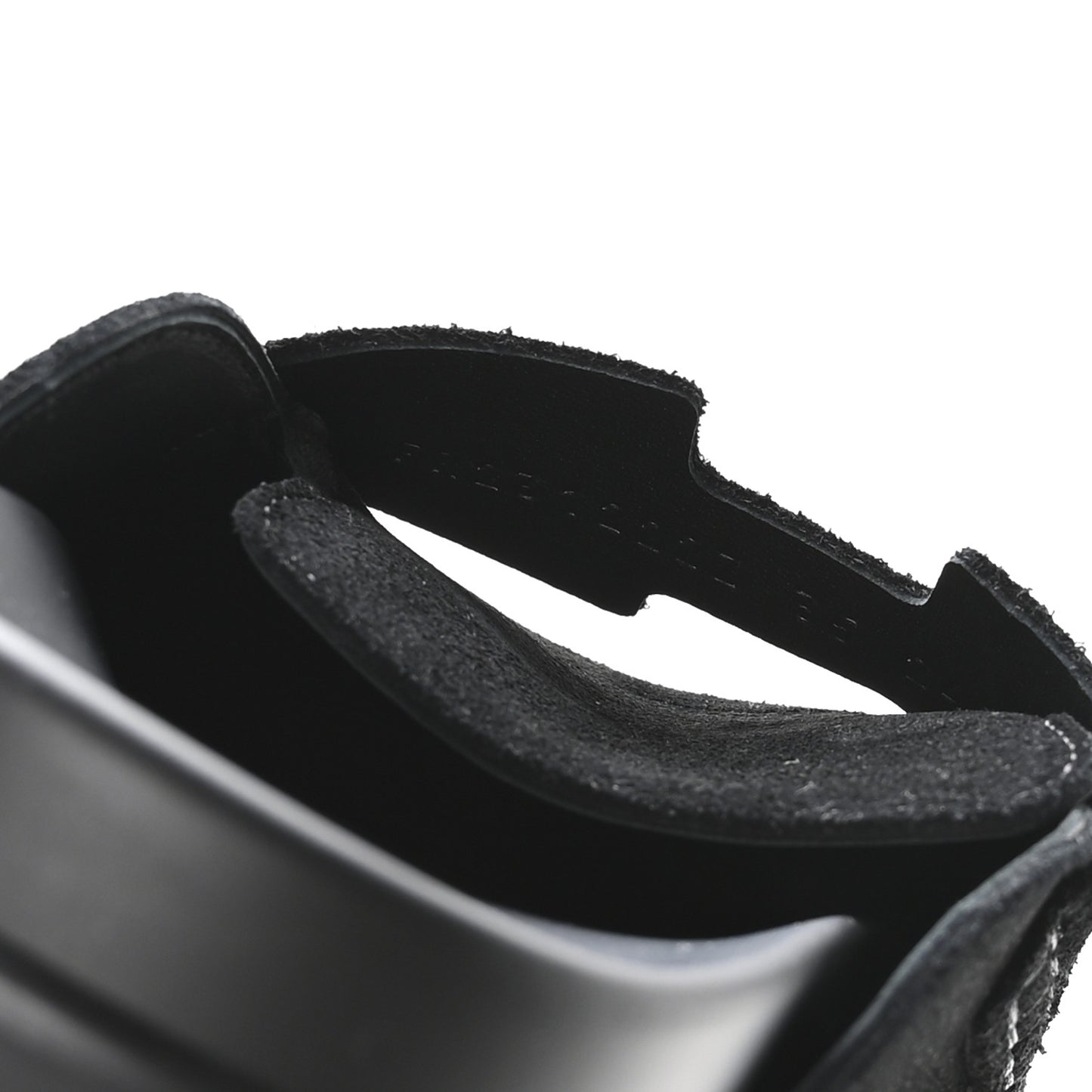 Suede Calfskin Go Mules 35 Black