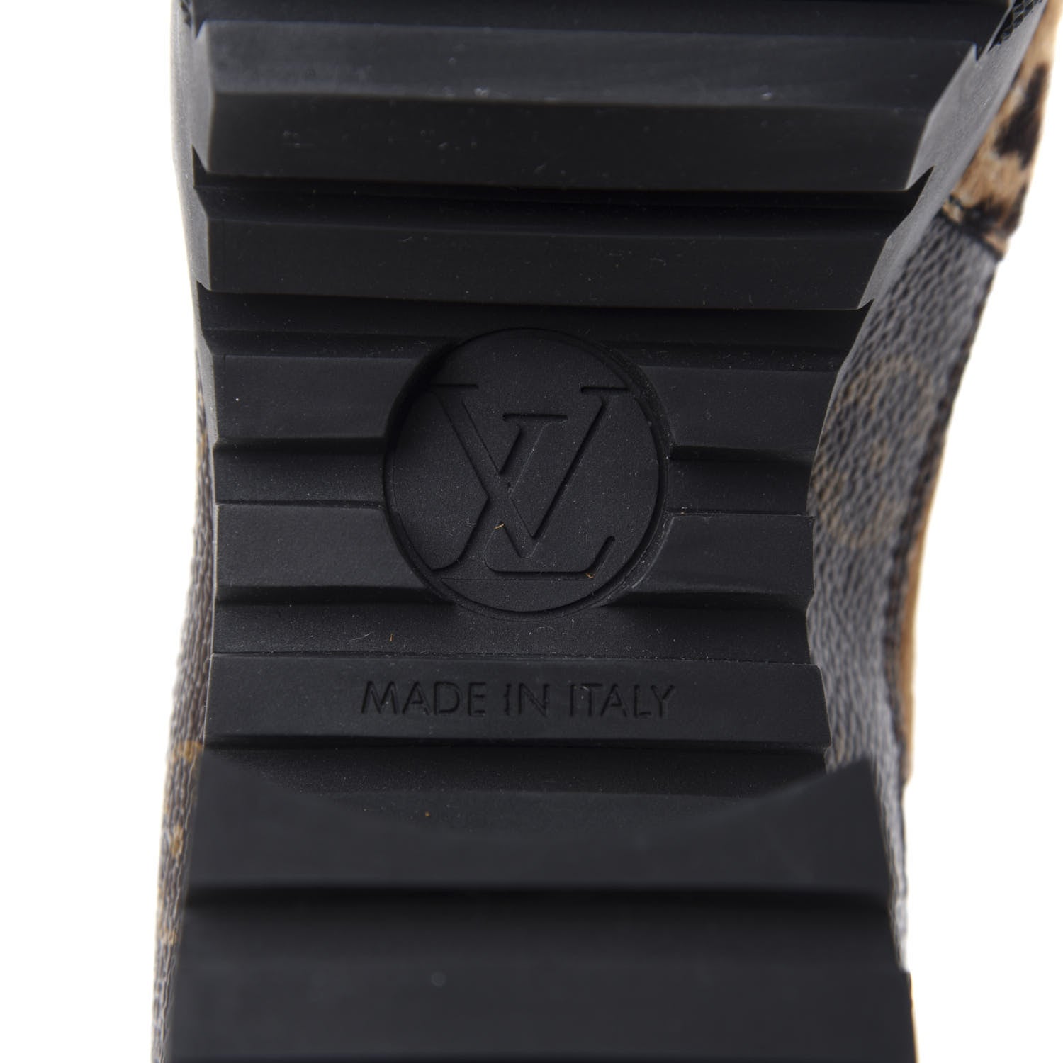 Louis Vuitton Suede Calfskin Monogram Laureate Platform Desert Boots 38 Cognac 9 of 10