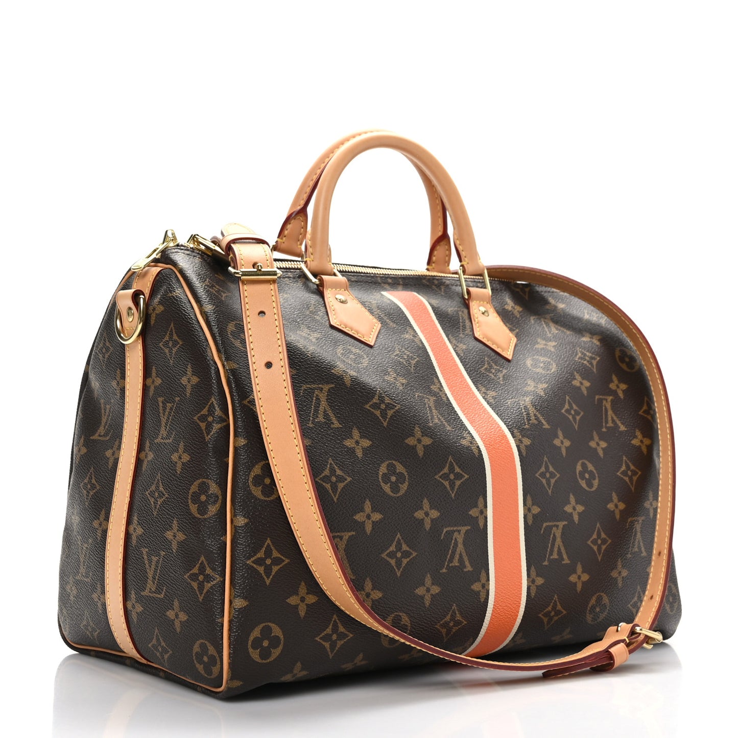 Monogram My LV Heritage Speedy Bandouliere 35 Orange Ivory