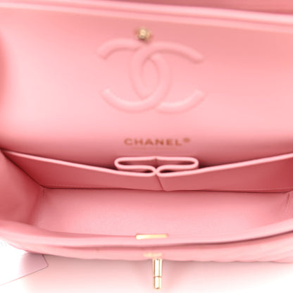 Chanel Caviar Quilted Small Double Flap Pink 5 of 10