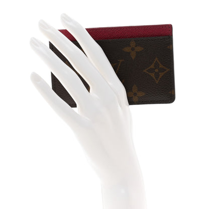 Louis Vuitton Monogram Card Holder Fuchsia 2 of 6