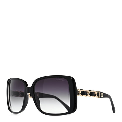 Chanel Acetate Chain Sunglasses 5208-Q Black 1 of 10