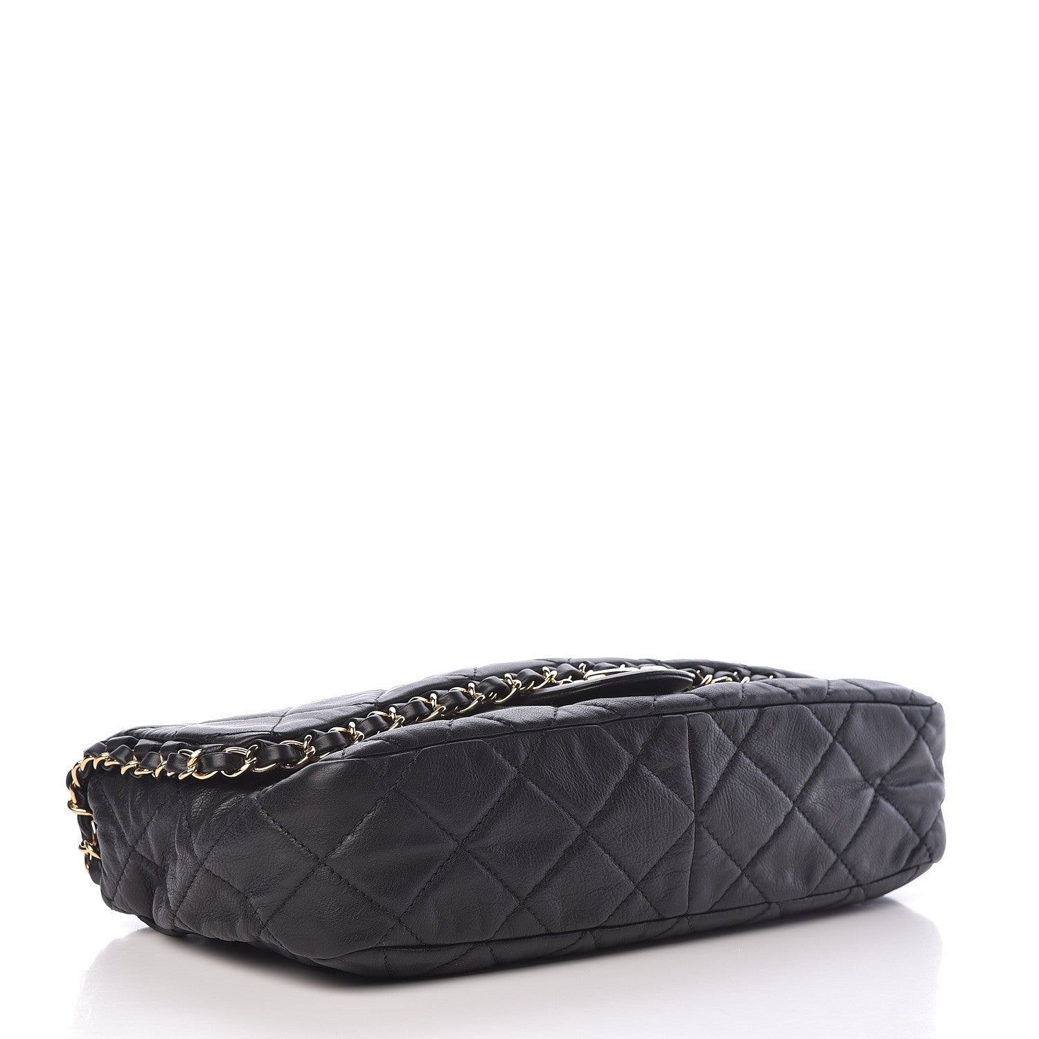 Chanel Calfskin Quilted Medium Chain Me Flap Black 4 of 10