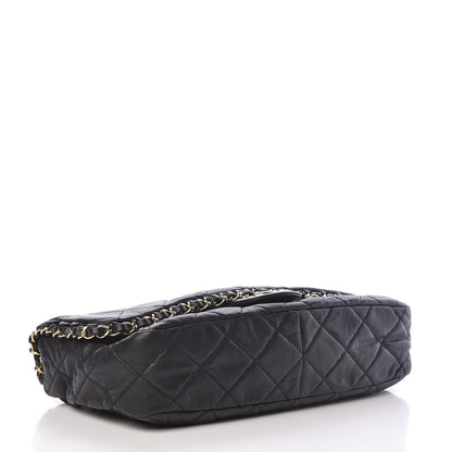 Chanel Calfskin Quilted Medium Chain Me Flap Black 4 of 10