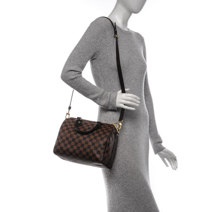 Louis Vuitton Damier Ebene Speedy Bandouliere 25 2 of 7