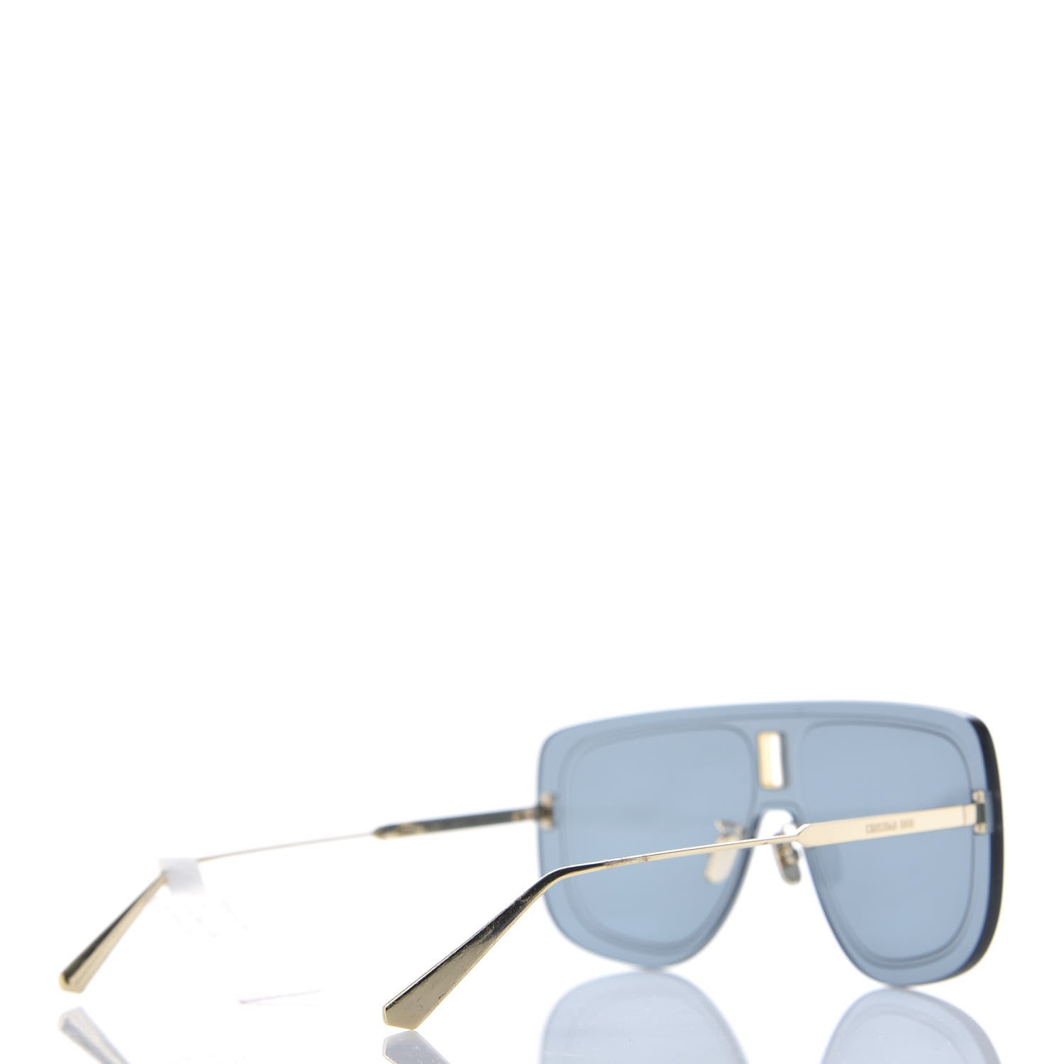 Christian Dior UltraDior Mask Sunglasses Gold Blue 4 of 9