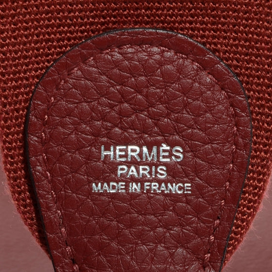 Hermes Taurillon Clemence Evelyne III TGM Rouge H 8 of 19