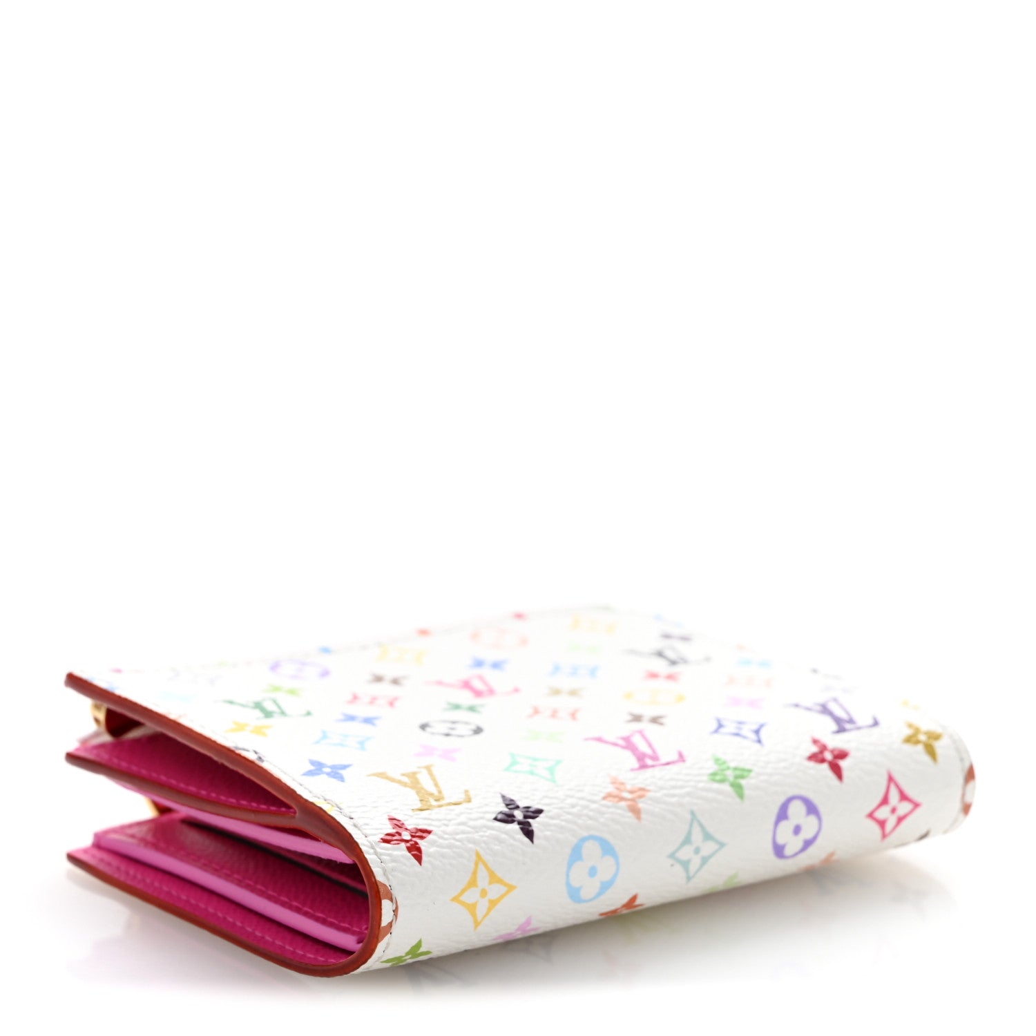 Louis Vuitton LV X TM Monogram Multicolor Lisa Wallet White