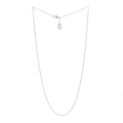 Cartier 18K White Gold Chain Necklace 3 of 5