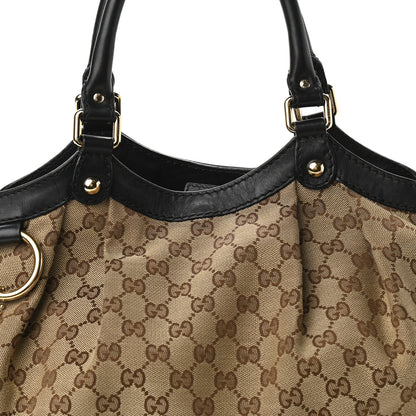 Gucci Monogram Medium Sukey Tote Dark Brown 8 of 16