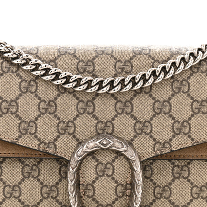 Gucci GG Supreme Monogram Small Dionysus Shoulder Bag Taupe 14 of 31
