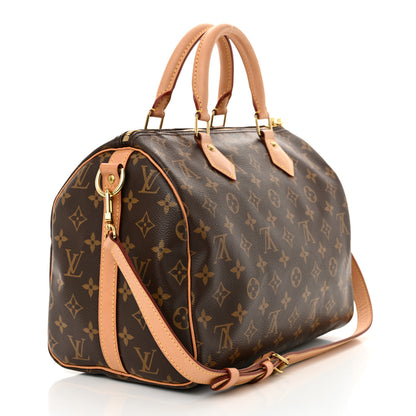 Louis Vuitton Monogram Speedy Bandouliere 30 3 of 12
