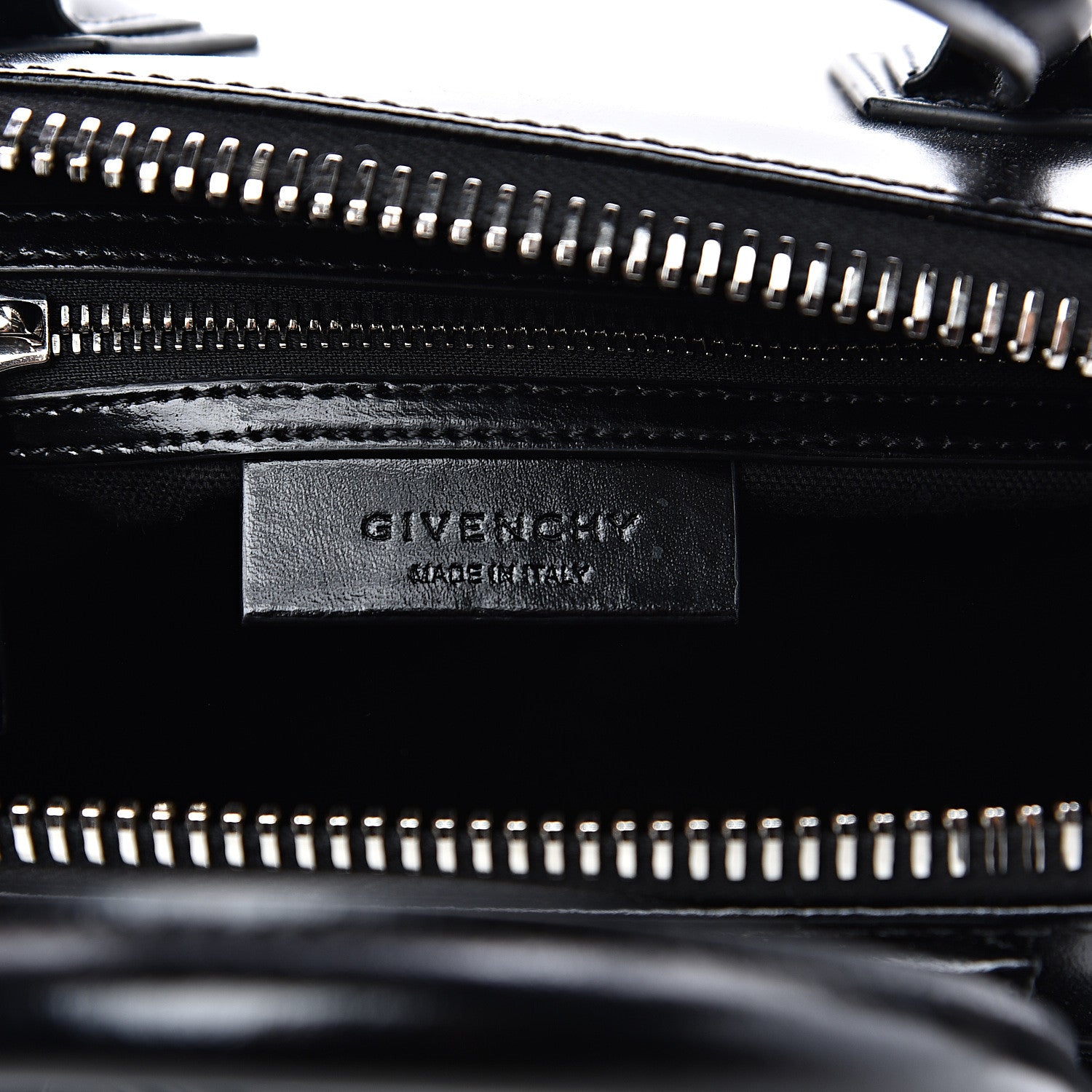 Givenchy Shiny Lord Calfskin Small Antigona Black 5 of 11