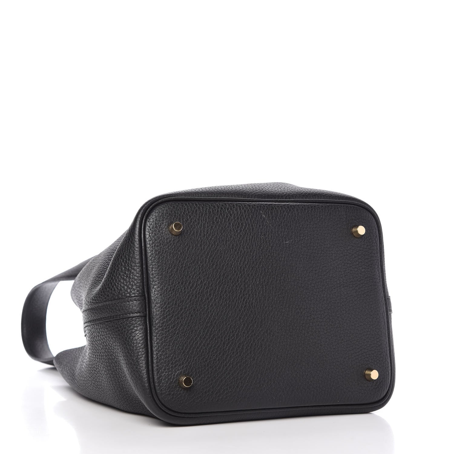 Hermes Taurillon Clemence Picotin Lock 22 MM Black 4 of 9
