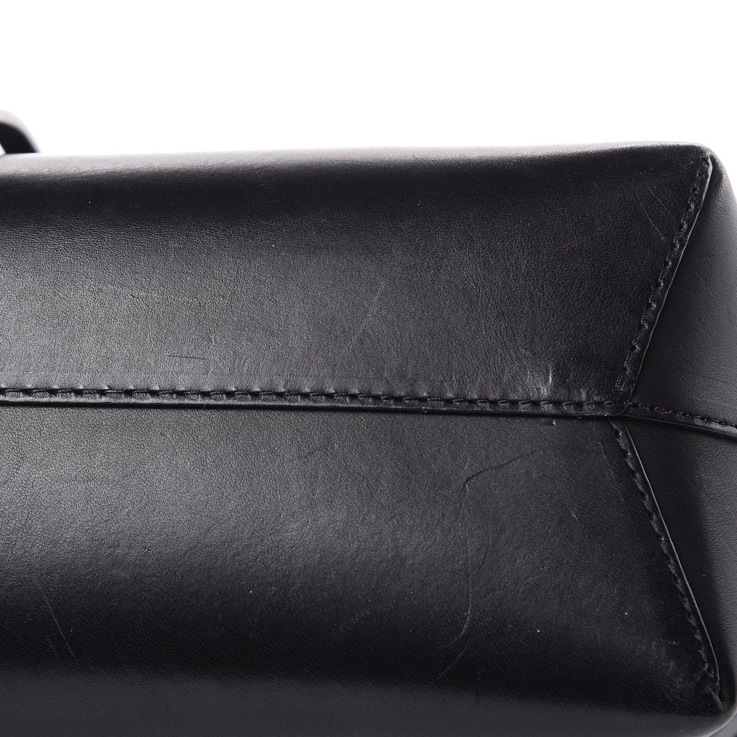 Calfskin Mini Lady Bag Black Flamma