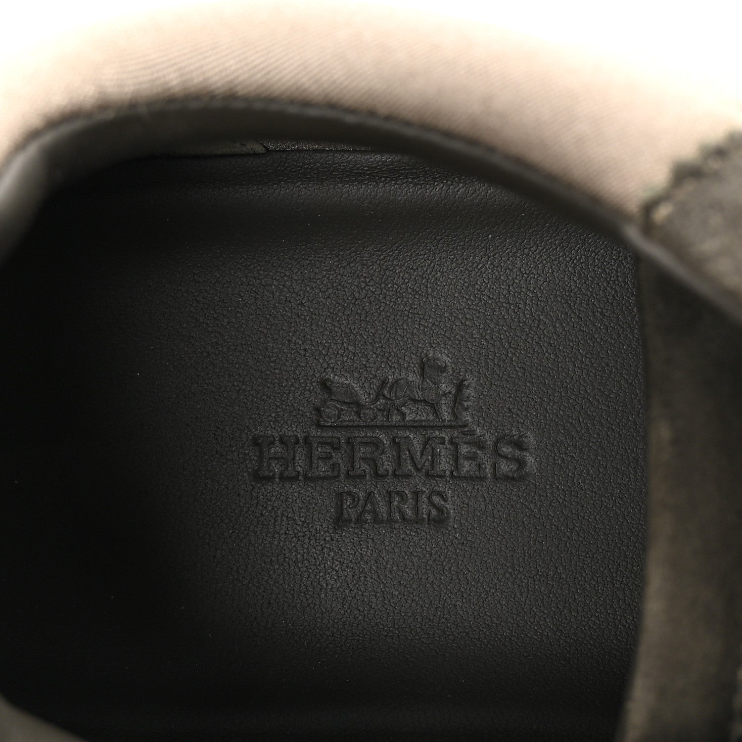 Hermes Technical Jersey Goatskin Suede Goatskin Bouncing Sneakers 39 Vert Toundra Vert Foret 8 of 9