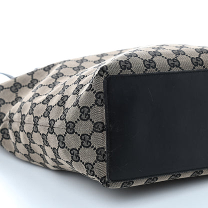 Gucci Monogram Large Bucket Tote Black 9 of 10