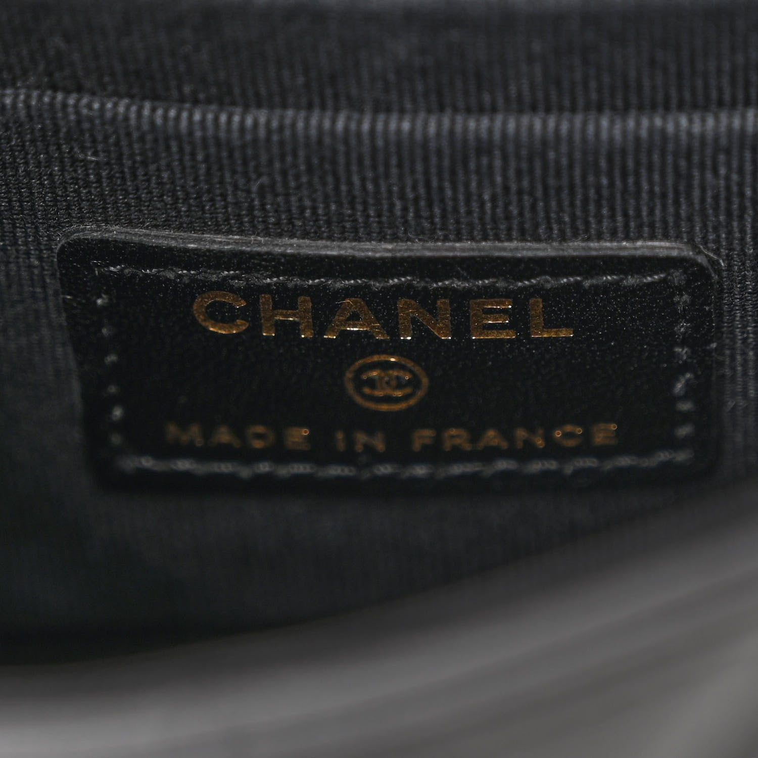 Chanel Lambskin Quilted Top Handle Flap Clutch With Chain Black 6 of 13