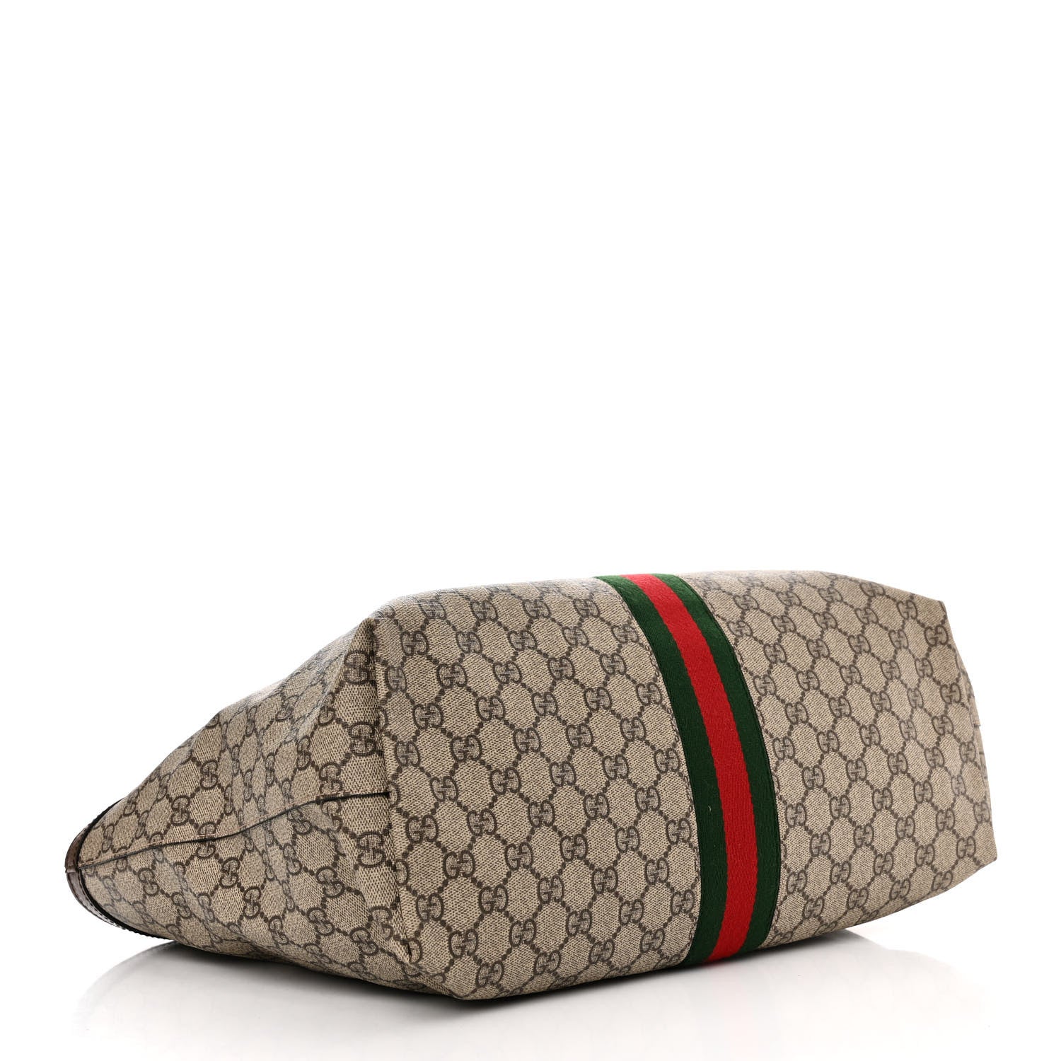 Gucci GG Supreme Monogram Medium Ophidia Shopping Tote Brown 4 of 15