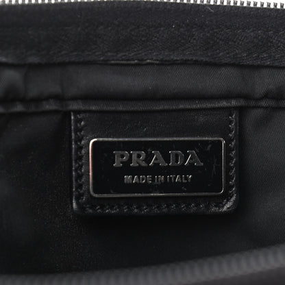 Prada Nylon Messenger Bag Black 5 of 11