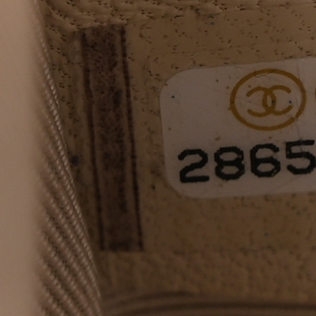 Lambskin Calfskin Quilted Shoulder Flap Bag Beige White