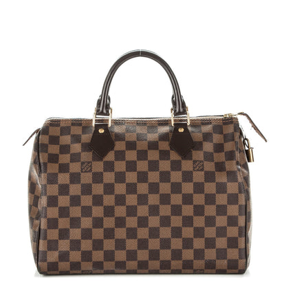 Louis Vuitton Damier Ebene Speedy 30 1 of 6