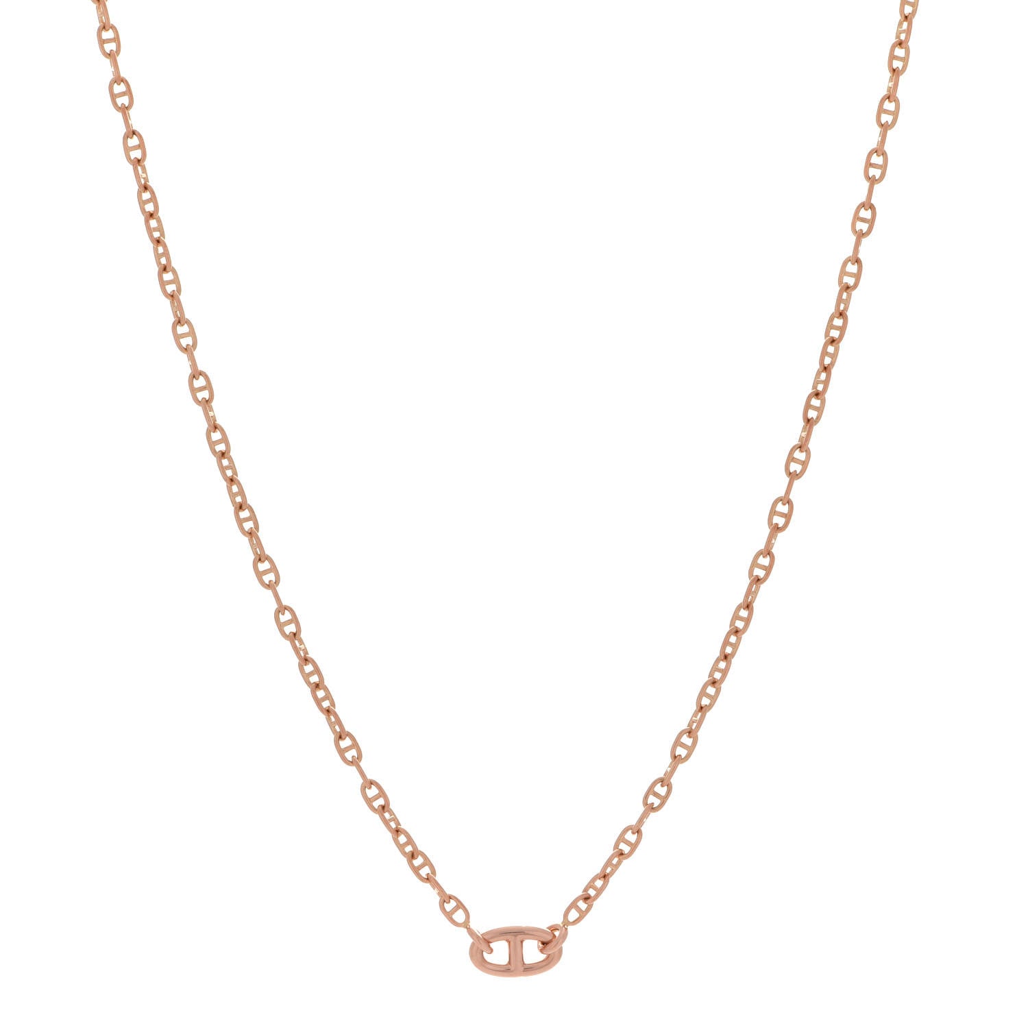 Hermes 18K Rose Gold TPM Farandole Pendant Necklace SH 1 of 7