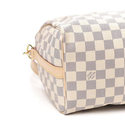 Louis Vuitton Damier Azur Speedy Bandouliere 25 7 of 9