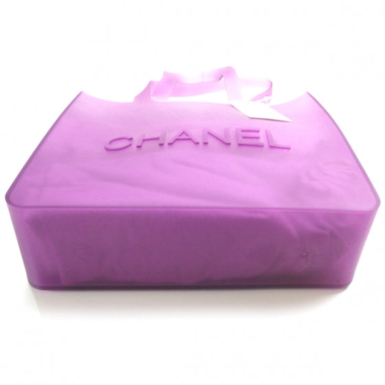 Jelly Rubber Tote Purple