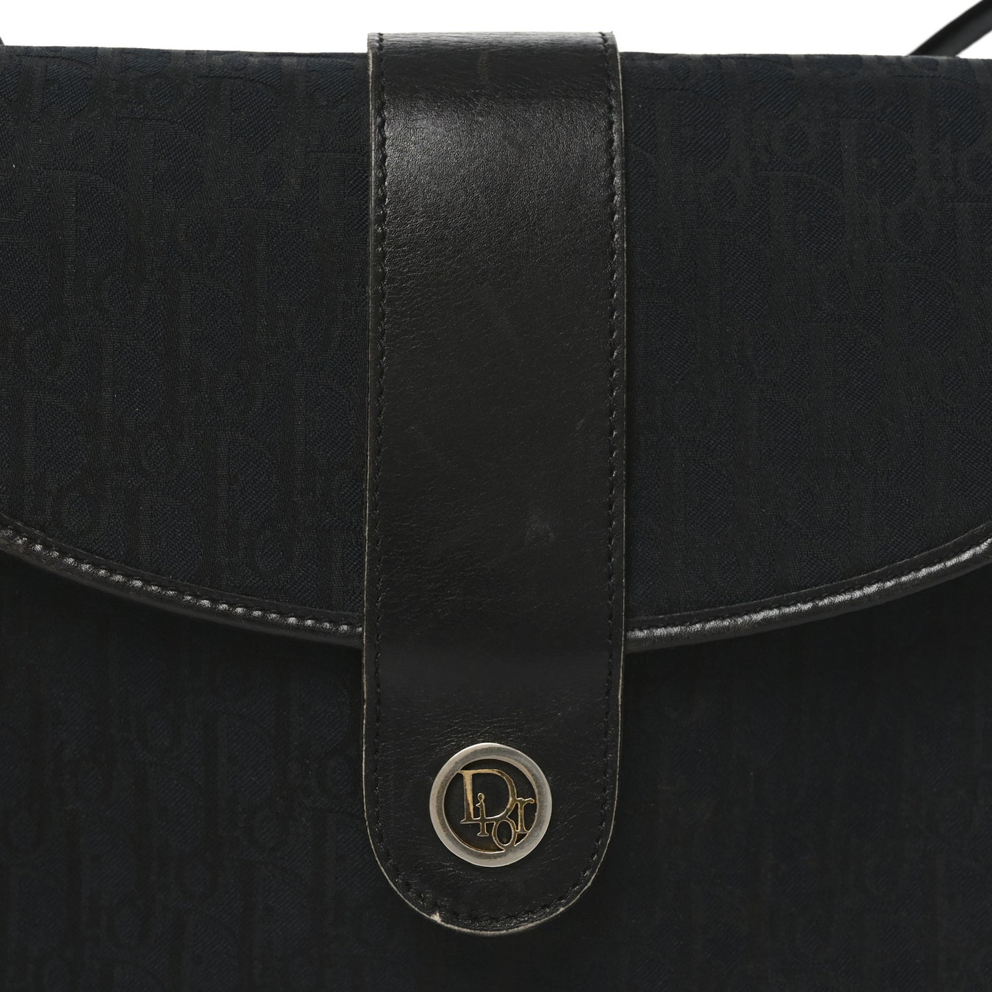 Canvas Trotter Crossbody Black