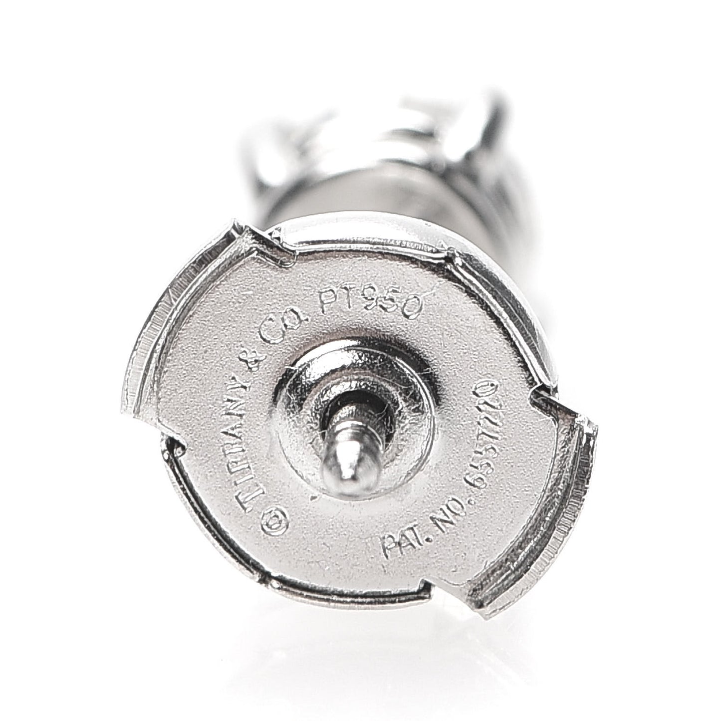Platinum Diamond 1.10ctw Round Solitaire Earrings