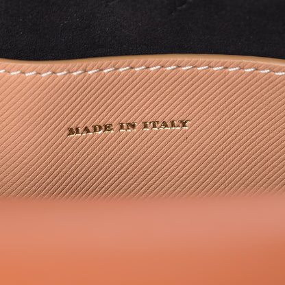 Burberry Trench Calfskin Splash Print Small DK88 Top Handle Bag Pale Clementine Burnt Sienna 7 of 15