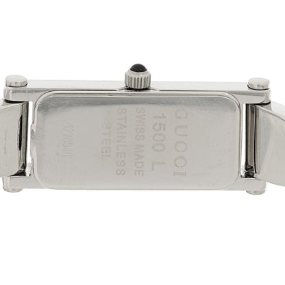 Gucci Stainless Steel 12mm 1500L Quartz Watch Grey 4 of 4