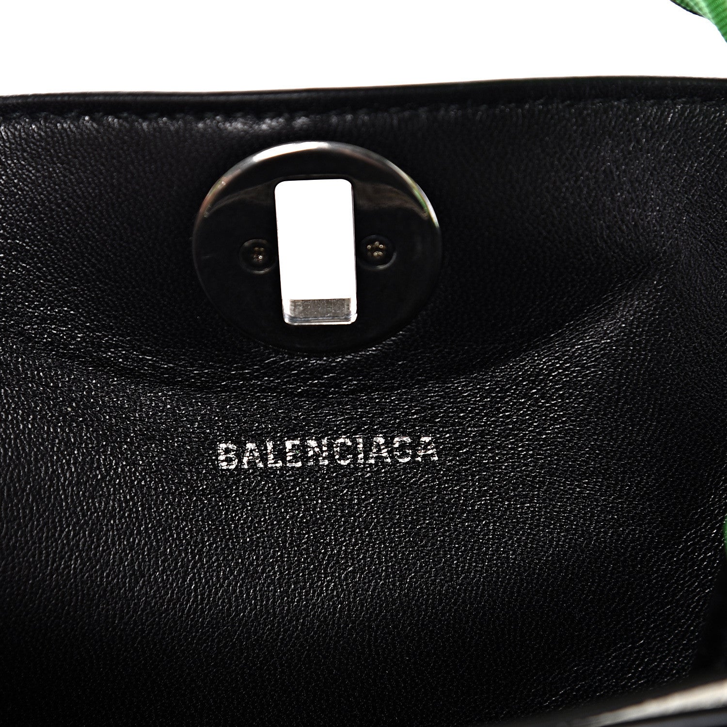 Balenciaga Goatskin XS Flap Scarf Top Handle Bag White 5 of 8