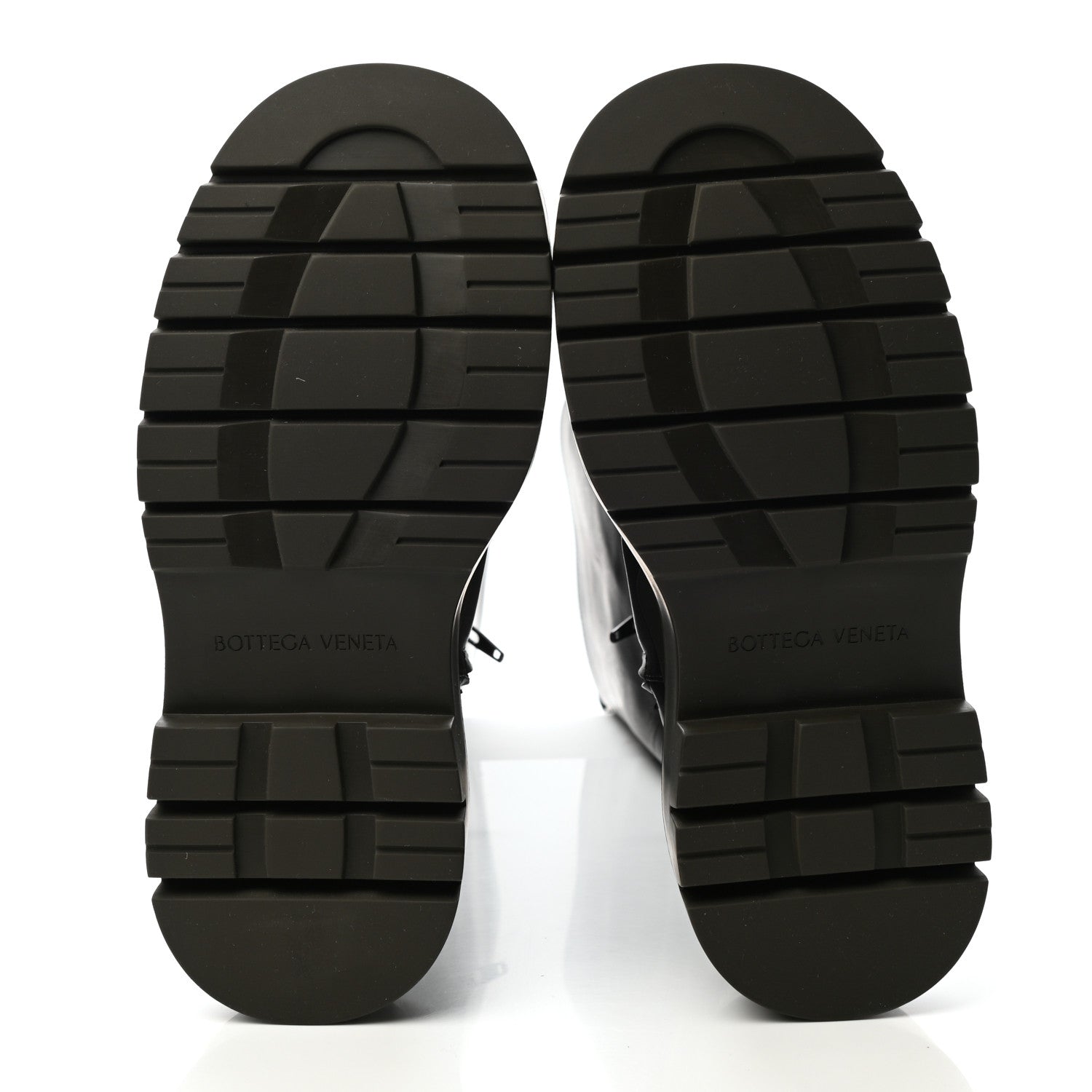 Bottega Veneta Calfskin The Tire High Boots 37 Black Camping 5 of 9
